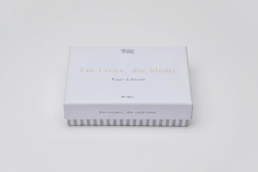 Verpackung Kartenset für Paare deeptalk Gespräche von Nikaa