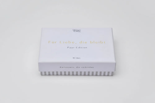 Verpackung Kartenset für Paare deeptalk Gespräche von Nikaa