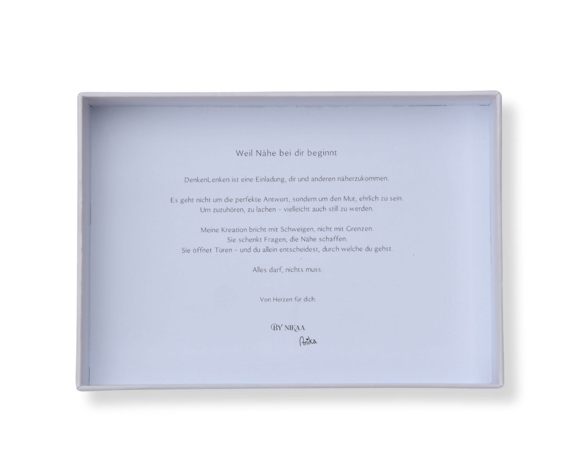 Willkommen Paarspiel Einladung Kartenset deeptalk für Paare